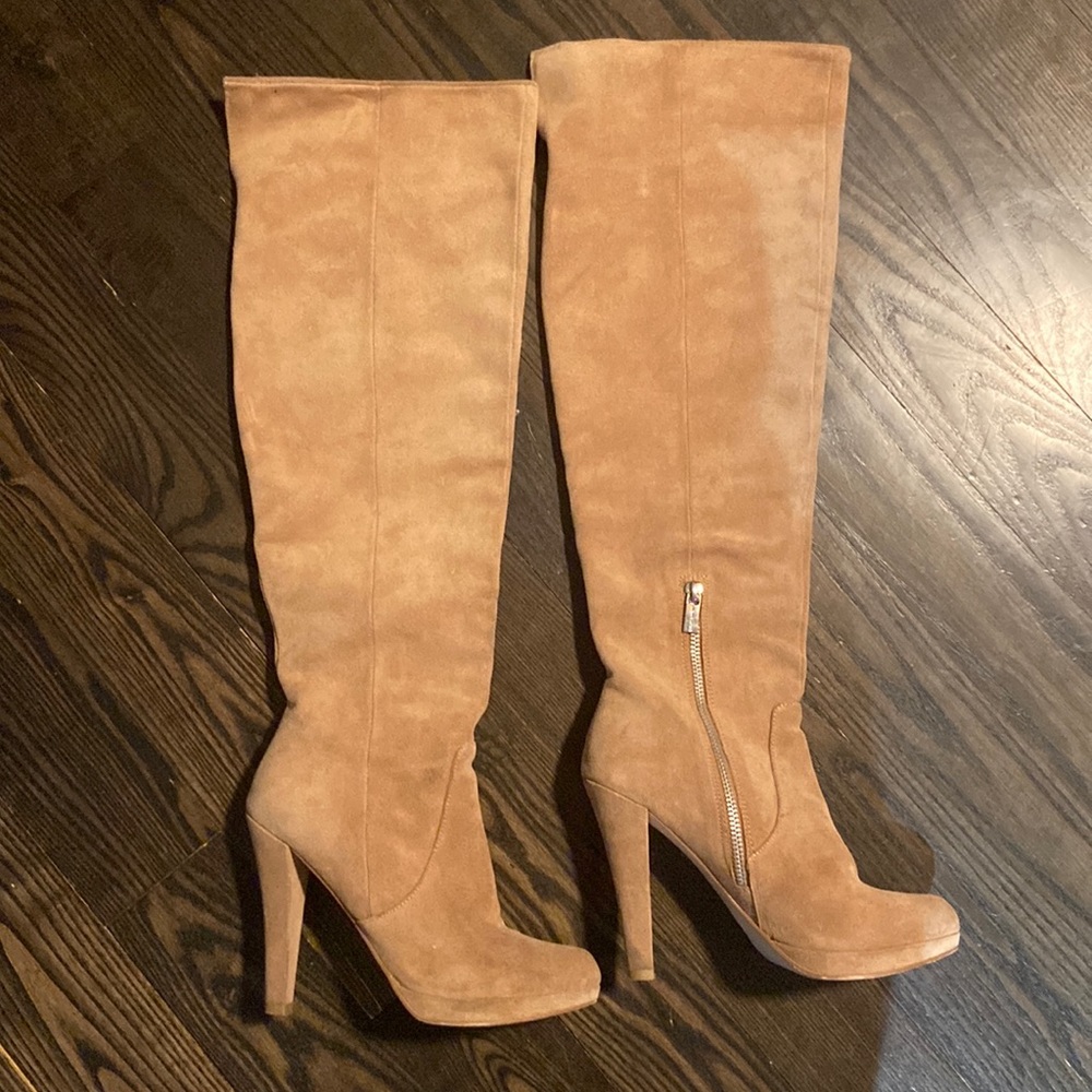 Suede Michael Kors boots size 7
